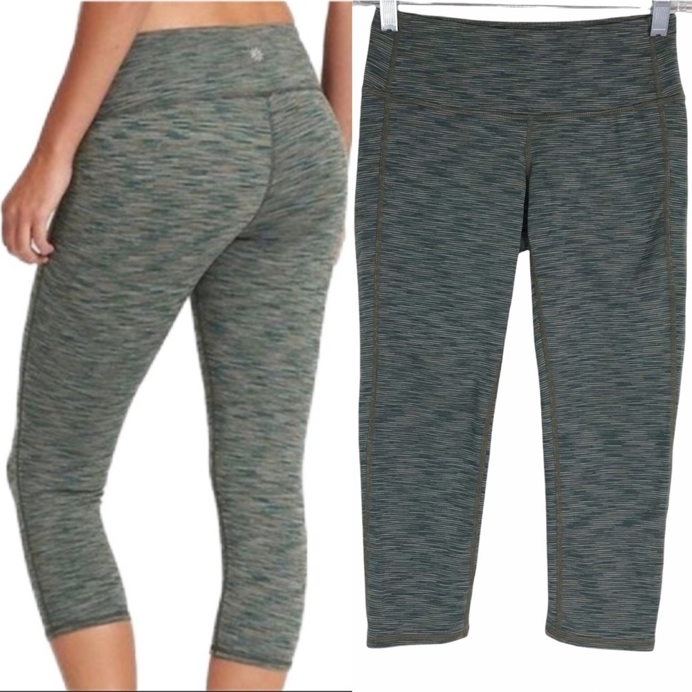 Athleta Green Energy Chaturanga Capri Legging XS
